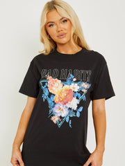 Bad Habits Graphic Printed T-Shirt