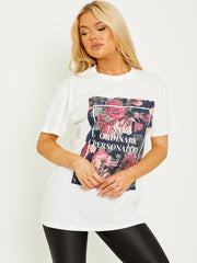 Extra Ordinary Personality Graphic Printed T-Shirt