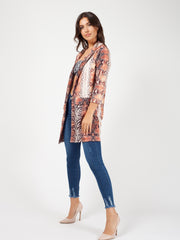 Snake Print Blazer