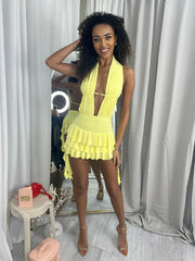 Rapper unteres Kleid mit Rückstand detaillierter