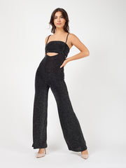 Lurex Bandeau & Jumpsuit Co-ord