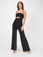 Lurex Bandeau & Jumpsuit Co-ord