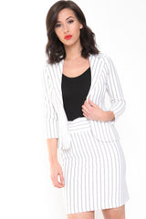 Gestreiftes Slim Fit Blazer