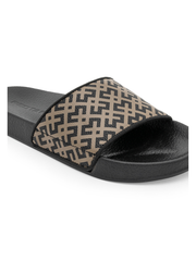 RedTape Womens MonoGrid Summer Beach Pool Sliders
