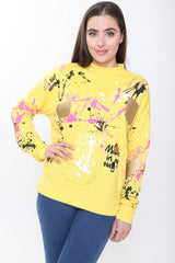 Paint Splatter Distressed Jumper