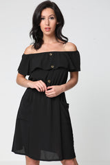 Mock Button Bardot Bardot Bardo