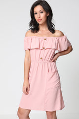 Mock Button Bardot Bardot Bardo