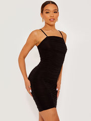 Slinky ruches cami -jurk