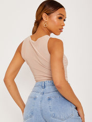 Slinky Cropped Vest Top