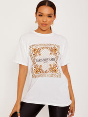 Paris Mon Amie Graphic Printed T-Shirt