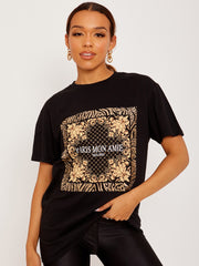 Paris Mon Amie Graphic Printed T-Shirt