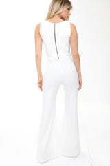 Cut Out Front Jumpsuit
