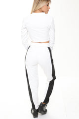 Vogue Crop Top en Trouser Loungewear