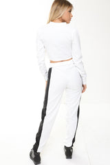 USA Crop Top And Trouser Loungewear