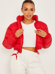 New Cropped Puffer Jacket