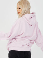 Butterfly Graphic Print Fleeced Hoodie