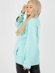 Einfache klassische dicke Hemdjacke Shacket