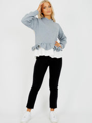 Sudadera con capucha de vellón para el hem