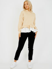 Sudadera con capucha de vellón para el hem