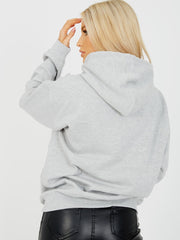 Glittered Dragon Fleeced Hoodie