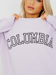Jumper de sudadera bordada de Columbia