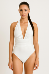 Slinky Halter Neck Bodysuit