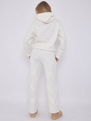 Crucifijo de gran tamaño Coordenada de vellón con capucha