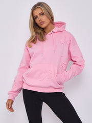 Capianza de crucifijo de gran tamaño sudadera con capucha