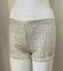 Sequin Band Detail Shorts