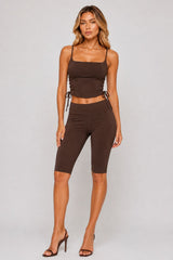 Bengalina Lace-Up Co-Ord Set