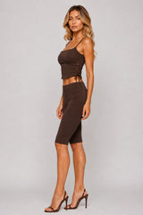 Bengalina Lace-Up Co-Ord Set