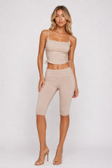Bengalina Lace-Up Co-Ord Set
