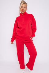 1/2 Zip Top & Jogger Fleece Co-ord