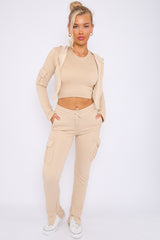 Loopback Fitted Cargo Set