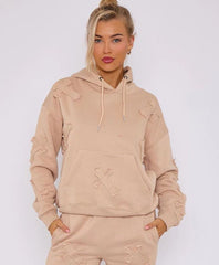 Capianza de crucifijo de gran tamaño sudadera con capucha