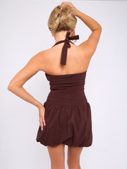 Puff Büstenhalter Ballonkleid