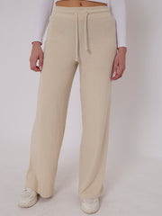 Wide Leg Ribbed Jogger