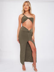 Slinky Cross Top & Twisted Maxi Skirt Co-ord