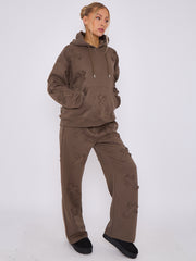 Crucifijo de gran tamaño Coordenada de vellón con capucha