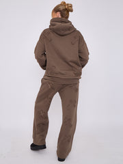 Crucifijo de gran tamaño Coordenada de vellón con capucha