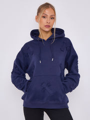 Capianza de crucifijo de gran tamaño sudadera con capucha