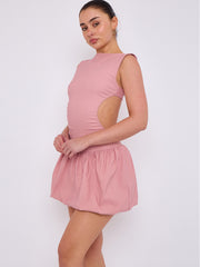 Detail Ballonkleid ausschneiden