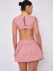 Detail Ballonkleid ausschneiden