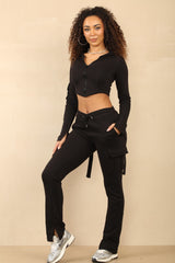 Loopback Fitted Cargo Set