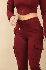 Loopback Fitted Cargo Set