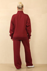 1/2 Zip Top & Jogger Fleece Co-ord