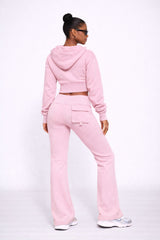Front Pocket Hooded Top & Trouser Fleece Co-ord