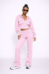 Front Pocket Hooded Top & Trouser Fleece Co-ord