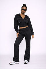 Front Pocket Hooded Top & Trouser Fleece Co-ord