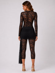 Buckle Detail Short Length Jumpsuit